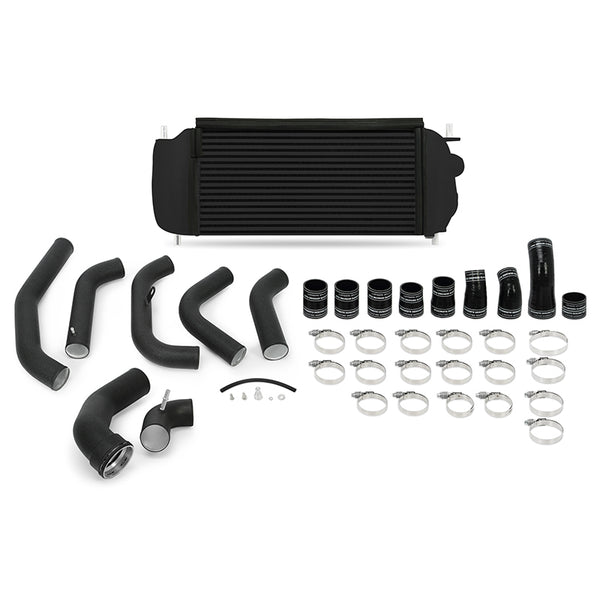 Mishimoto Ensemble de refroidisseur intermédiaire performance noir avec tuyaux noirs 15-16 Ford F-150 EcoBoost 3.5L