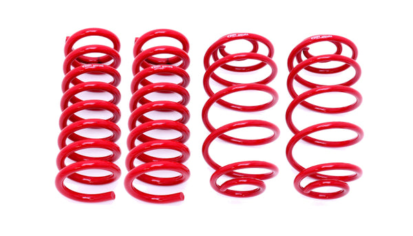 BMR Ensemble de ressorts d'abaissement (jeu de 4) 67-72 A-Body - rouge