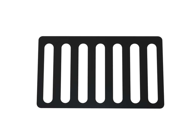 Kentrol Évent de capot 07-18 Jeep Wrangler JK - noir thermolaqué