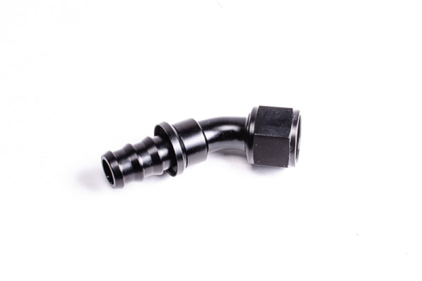 Radium Engineering Raccord d'embout de boyau Pushlok 8AN 45 degrés
