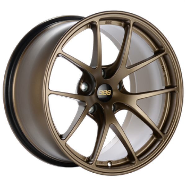 BBS RI-A 18x10.5 5x120 ET25 PFS Satin Bronze Wheel -82mm PFS/Clip Req