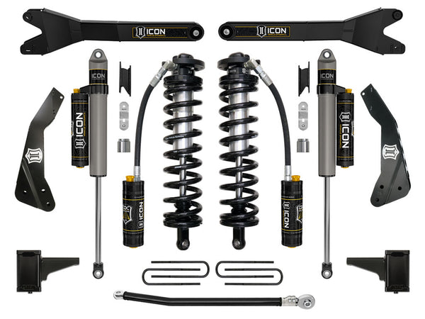 Icon Vehicle Dynamics 2011-2016 F250/F350 45.5In Stage 4 Coilover Conversion System W Radius Arm