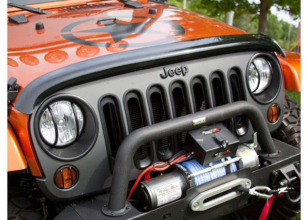 Rugged Ridge Hood Deflector — 2007-2018 Jeep Wrangler JK (11350.02)