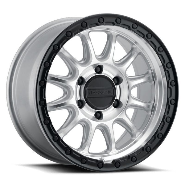 Raceline 960MB Alpha 18x9in / 5X150 BP / 18mm Offset / 110.5mm Bore - Machined CC