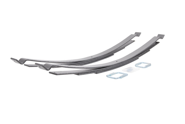 Hellwig LP-35 Heavy Duty Load Leveling Helper Springs — Silver Hammertone (3527)