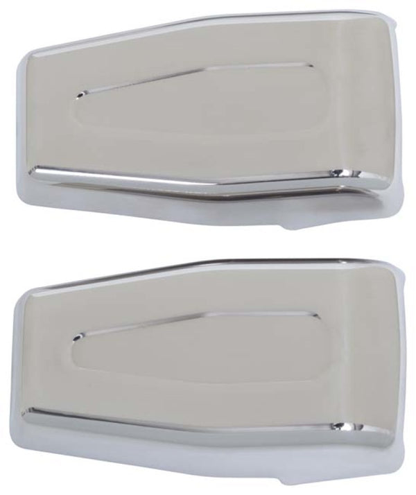 Kentrol Couvre-charnières de hayon relevable (paire) 07-18 Jeep Wrangler JK - argent poli