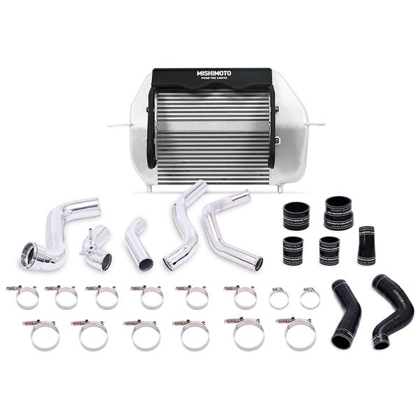 Mishimoto Refroidisseur intermédiaire argent avec tuyaux polis 2011-2014 Ford F-150 EcoBoost