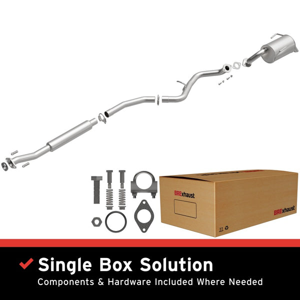 BRExhaust Ensemble d'échappement de remplacement à ajustement direct 10-17 Subaru Outback 2.5L