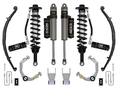 Icon Vehicle Dynamics 2021-2023 F150 Tremor 4Wd 2.53In Stage 3 Suspension Sys Billet Upper Control Arm/Leaf Pack