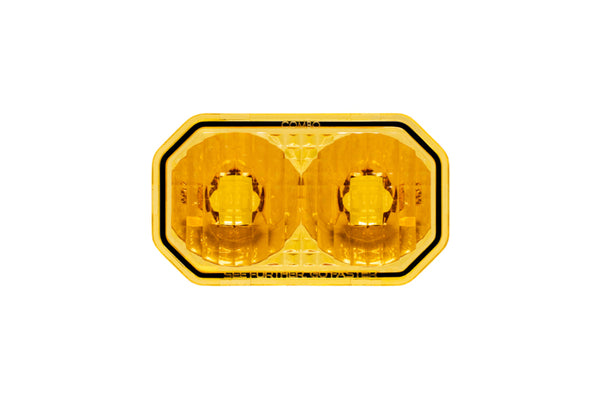 Diode Dynamics Lentille C2 2.0 faisceau combiné/de conduite - jaune