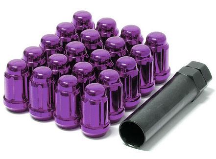 Wheel Mate Écrous de roue fermés Muteki - violet 12x1.50