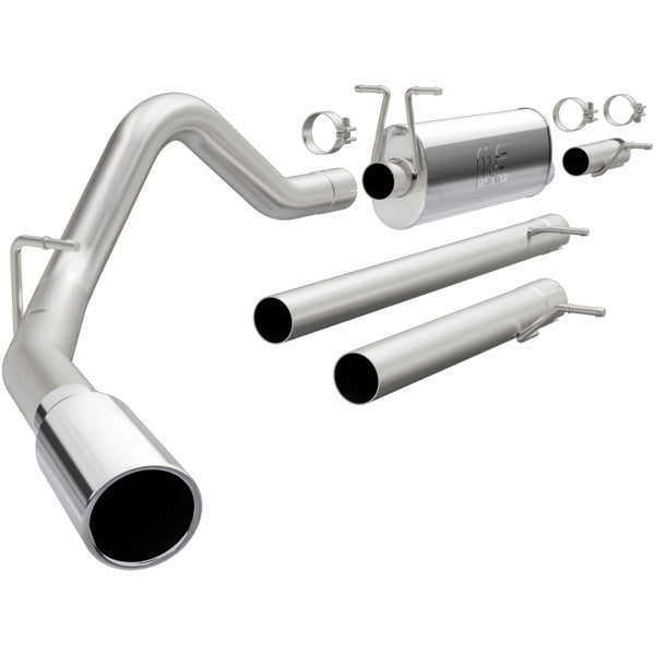 Magnaflow Système d'échappement Cat-Back Street Series en inox — 99-04 Ford F-250 6.8L V10 (15869)