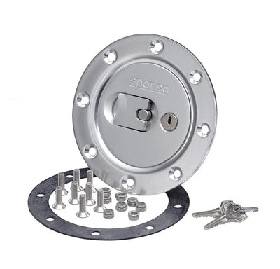 Sparco Bouchon de réservoir verrouillable - aluminium brossé