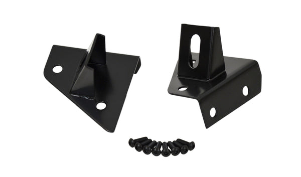 Kentrol Supports de phares (paire) 76-95 Jeep CJ/Wrangler YJ - noir thermolaqué