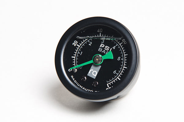 Radium Engineering Manomètre de pression de carburant 0-100 PSI