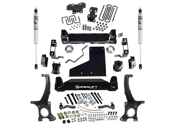 Superlift Ensemble de rehaussement 4,5 po — 2007-2021 Toyota Tundra (NONTRD PRO/ROCK WARRIOR/XSPX)