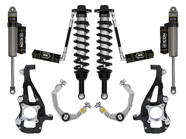 ICON Vehicle Dynamics Ensemble de rehaussement — 2021+ Ford F-150 — Arrière (K93143)