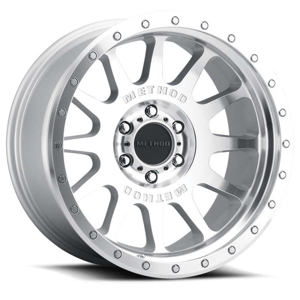 Method MR605 NV Beadlock 20x10 -24mm 8x170 Offset Machined - Clear Coat