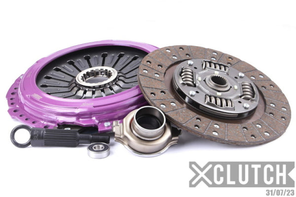 XClutch Ensemble d'embrayage Stage 1 organique à dos en acier 15-21 Subaru WRX STi Base 2.5L