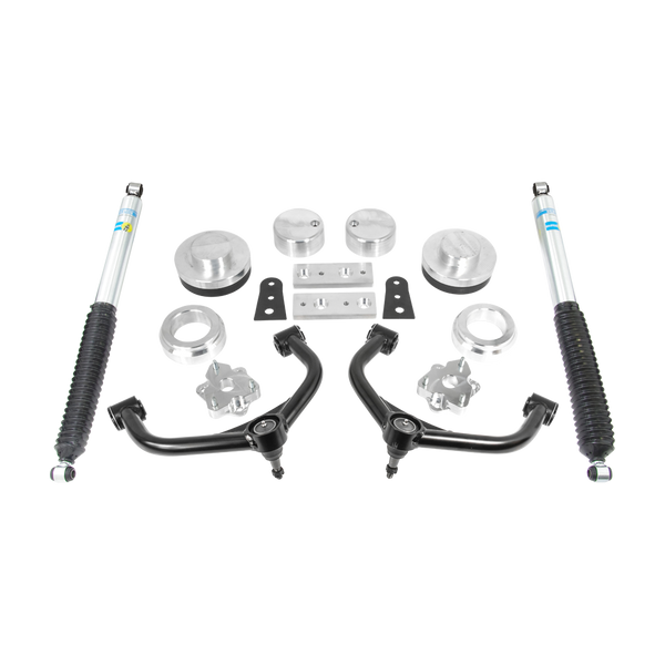 ReadyLift Suspension Lift Kit — 4" Lift — Bilstein Shocks, SST, Without Factory Air Ride, 4WD — 2009-2018 Dodge/Ram 1500, select trims (69-1041)