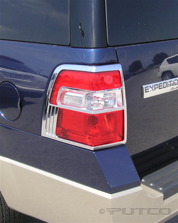 Putco 0709 Expedition Chrome TAIL Light Covers