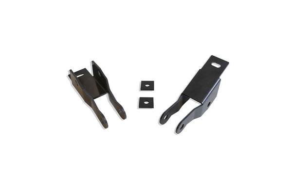 MaxTrac Lowering Shock Extenders, Rear, Steel, Pair — for select Chevrolet and GMC vehicles (401900)