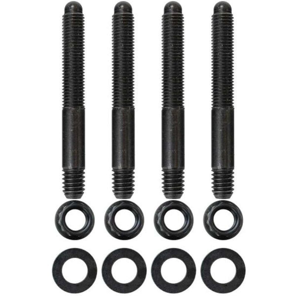 Moroso Ensemble de goujons de carburateur 5/16 po-24 x 2.5 po de long avec écrous 12 pans