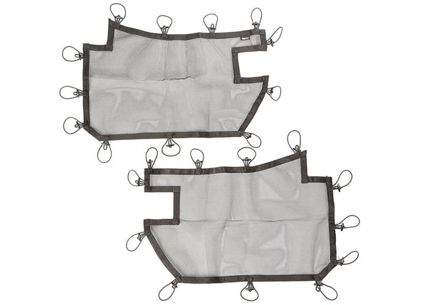 Rugged Ridge Tube Door Covers Front Pair Black - 0718 JK/Jku