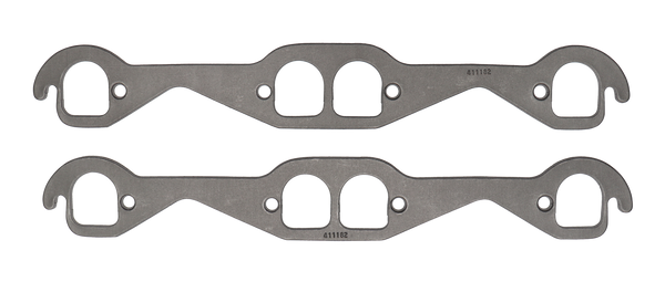 SCE Gaskets SBC Edelbrck, Brodx D Port Graph-Form 1/8 Thk Exh Gskts