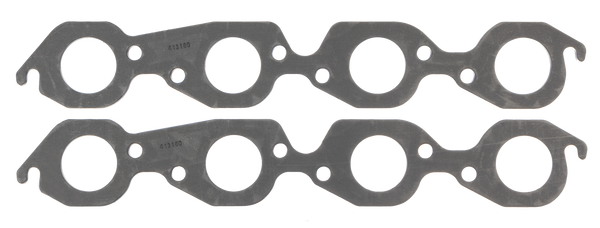 SCE Gaskets BBC SM Rnd Port Graph-Form 1/8 Thk Exh Gaskets