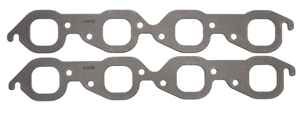 SCE Gaskets Joints d'échappement Graph-Form épaisseur 1/8 BBC à petit orifice carré