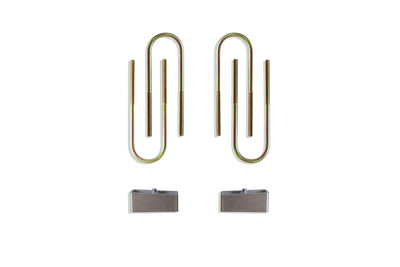 MaxTrac 2" Lowering Blocks with U-Bolts, 2WD
