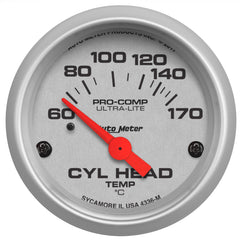 AutoMeter 2-1/16" Cylinder Head Temperature, 60-170 C, Ultra-Lite