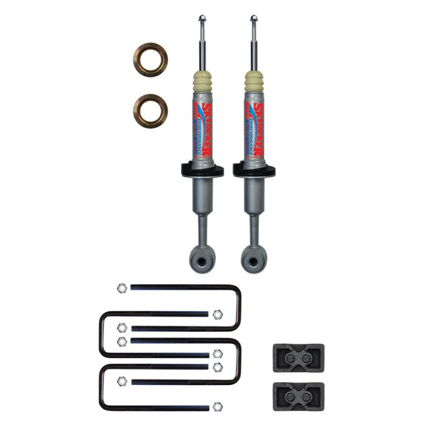 Skyjacker Boîte de composants pour ensemble de rehaussement avant de 3 po — avec jambes de force avant — 2004-2008 Ford F150 4WD (F430STB)