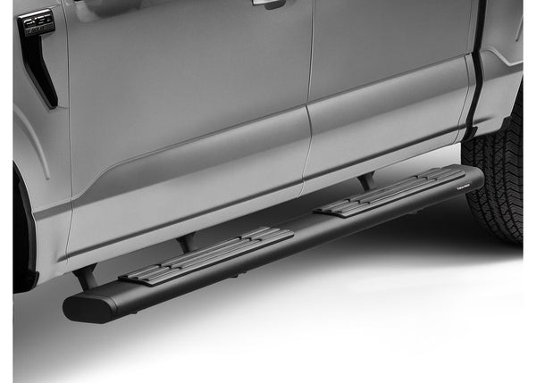 Go Rhino 6" O.E. Xtreme Oval Black SideSteps — 2015-2022 GMC Canyon