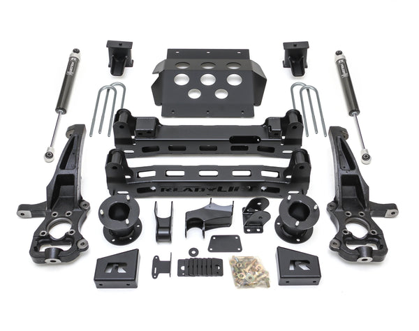 ReadyLift Suspension Lift Kit — 6" Lift — Excl. Adaptive Ride Control & Factory-Lifted Models — 2025-2026 Chevrolet Silverado 1500, select trims; 2025-2026 GMC Sierra 1500, select trims (44-35620)