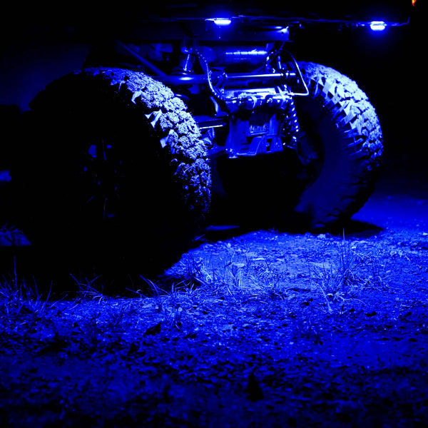 KC Hilites Cyclone V2 LED Replacement Lens Blue Single