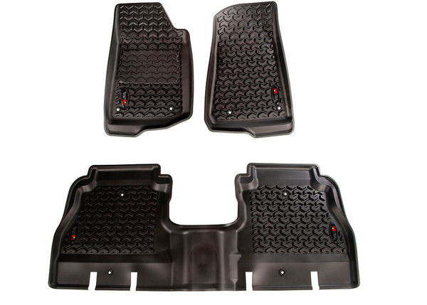 Rugged Ridge Floor Liners (12987.05) — 2018+ Jeep Wrangler JL