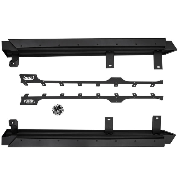 ARB Rock Sliders Step Nerf Bar — 2018-2025 Jeep Wrangler (4450240)