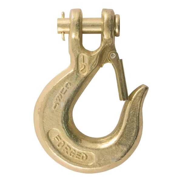 CURT 1/2 in Safety Hook with Latch Grade 43