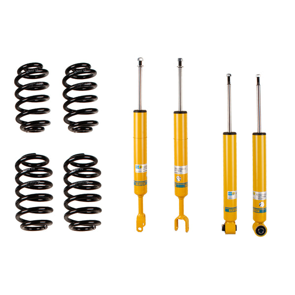 Bilstein B12 (Pro-Kit) Suspension Kit — Front and Rear, 2002-2008 Audi A4 Quattro (46-188496)