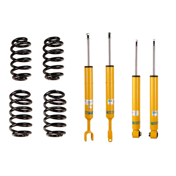 Bilstein B12 (Pro-Kit) Suspension Kit — Front and Rear, 2002-2008 Audi A4 Quattro (46-188564)