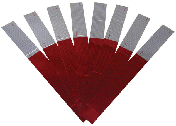 Peterson Manufacturing Reflective Tape Kit Red/Silver