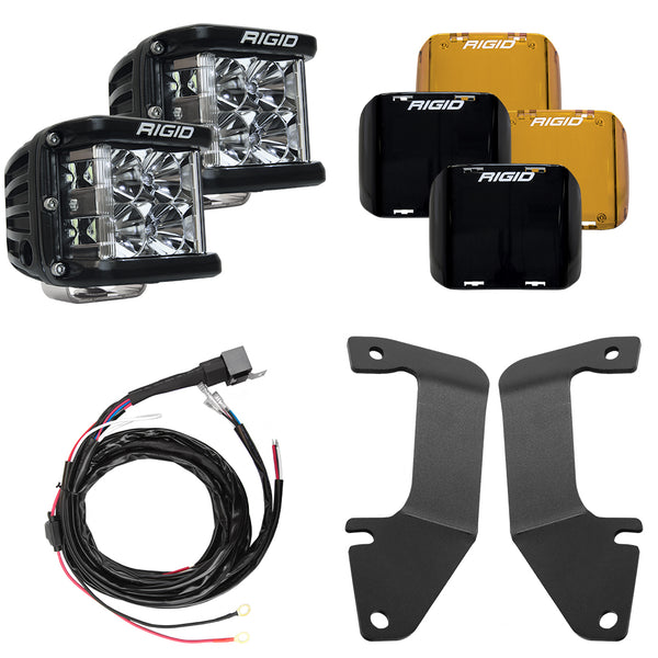 Rigid Industries 2014-2020 Tundra Apillar Light Kit Includes Dss Flood