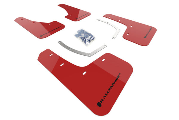 Rally Armor Garde-boue UR 18-26 Subaru Ascent - rouge avec logo noir
