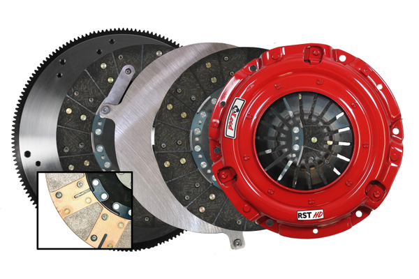 McLeod Racing RST HD Twin w/ Steel Flywheel - 11-17 Ford Mustang GT/Boss 302 5.0L - 164T