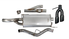 Roush 21-24 Ford F-150 5.0L V8 Side Exit Catback Active Ready Exhaust w/ Black Tips