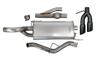 Roush 21-24 Ford F-150 5.0L V8 Side Exit Catback Active Ready Exhaust w/ Black Tips