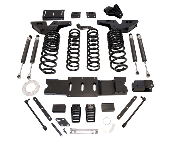 ReadyLift Suspension Lift Kit — 6" Lift — Falcon Shocks, Diesel — 2019-2024 Ram 2500, select trims (49-19610)