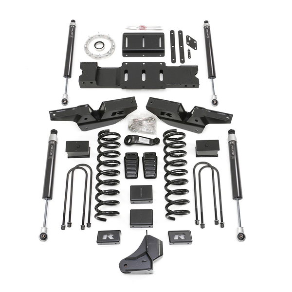 ReadyLift Suspension Lift Kit — 6" Lift — 6.7L High-Output Diesel Only, Excl. Dually & Rear Air Suspension — 2019-2024 Ram 3500 (49-19631)